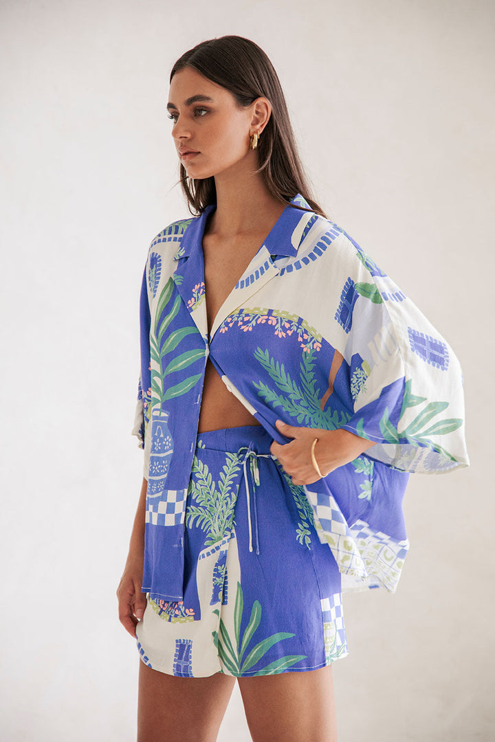 Oana | Conjunt de camisa i faldilla elegant per a dones