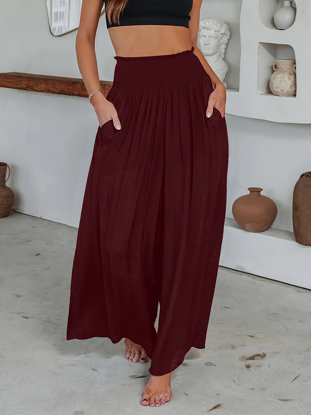 Noor | Pantalons de lleure de tall ample