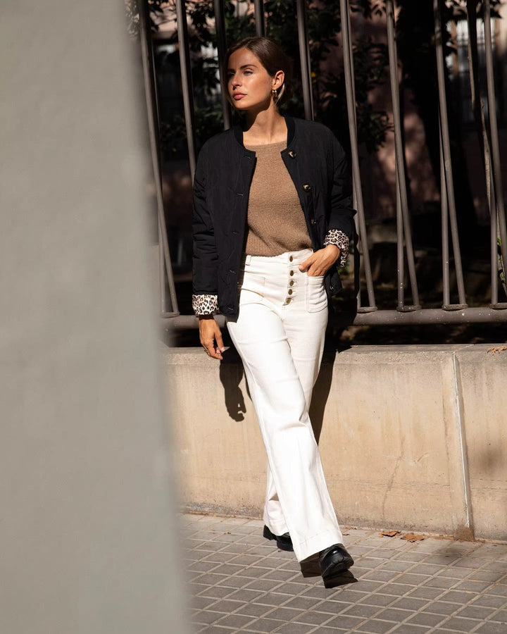 Isabelle | Jaqueta amb patró de lleopard de moda