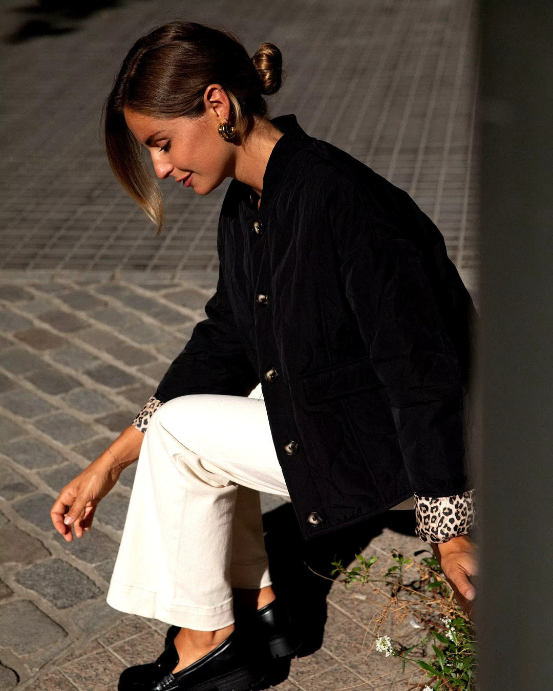 Isabelle | Jaqueta amb patró de lleopard de moda