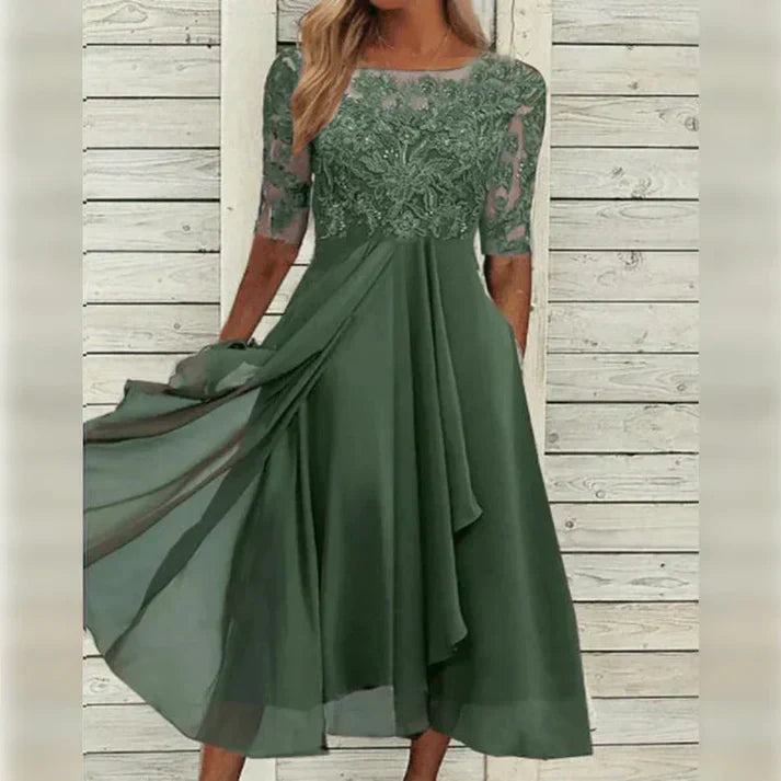Rita | Vestit d'estiu elegant amb tall fluid i estil
