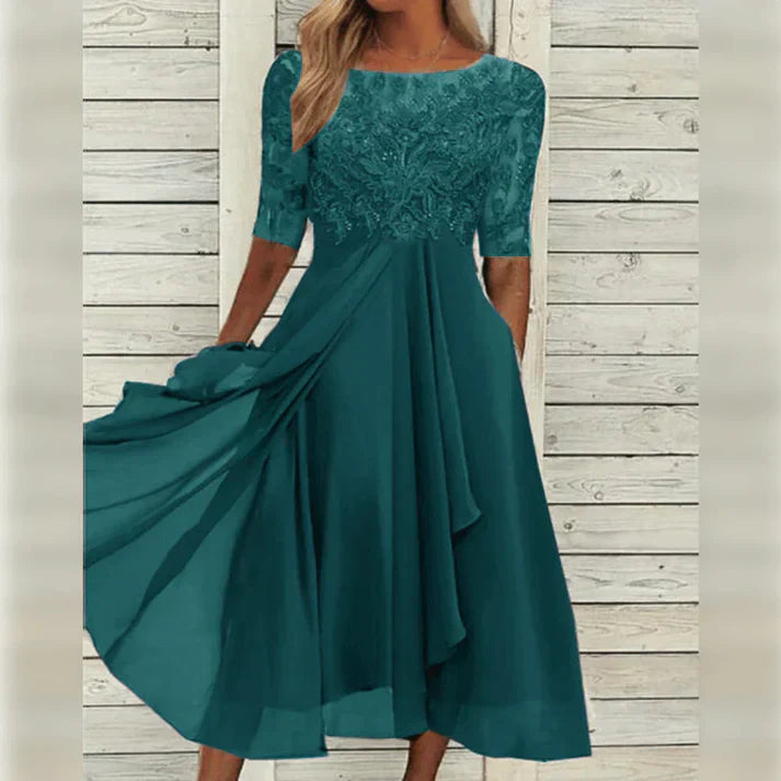 Rita | Vestit d'estiu elegant amb tall fluid i estil