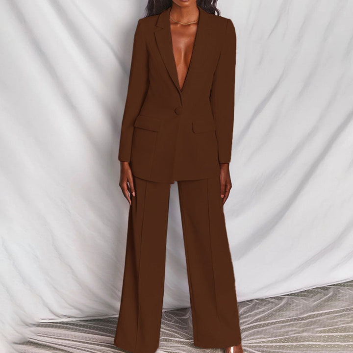 Conjunt Lorel de Blazer i Pantalons per a Looks de Negoci i Temps Lliure