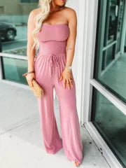Valerie | Jumpsuit amb espatlles descobertes i arrugades