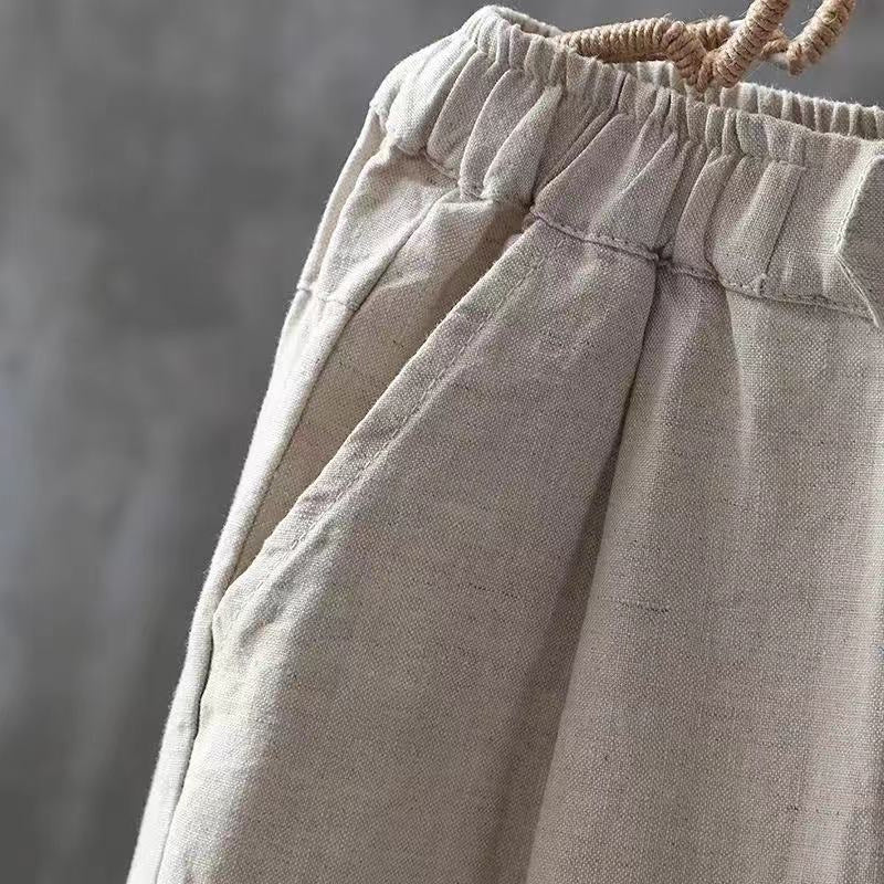 Maureen | Pantalons de lleure de cotó i lli
