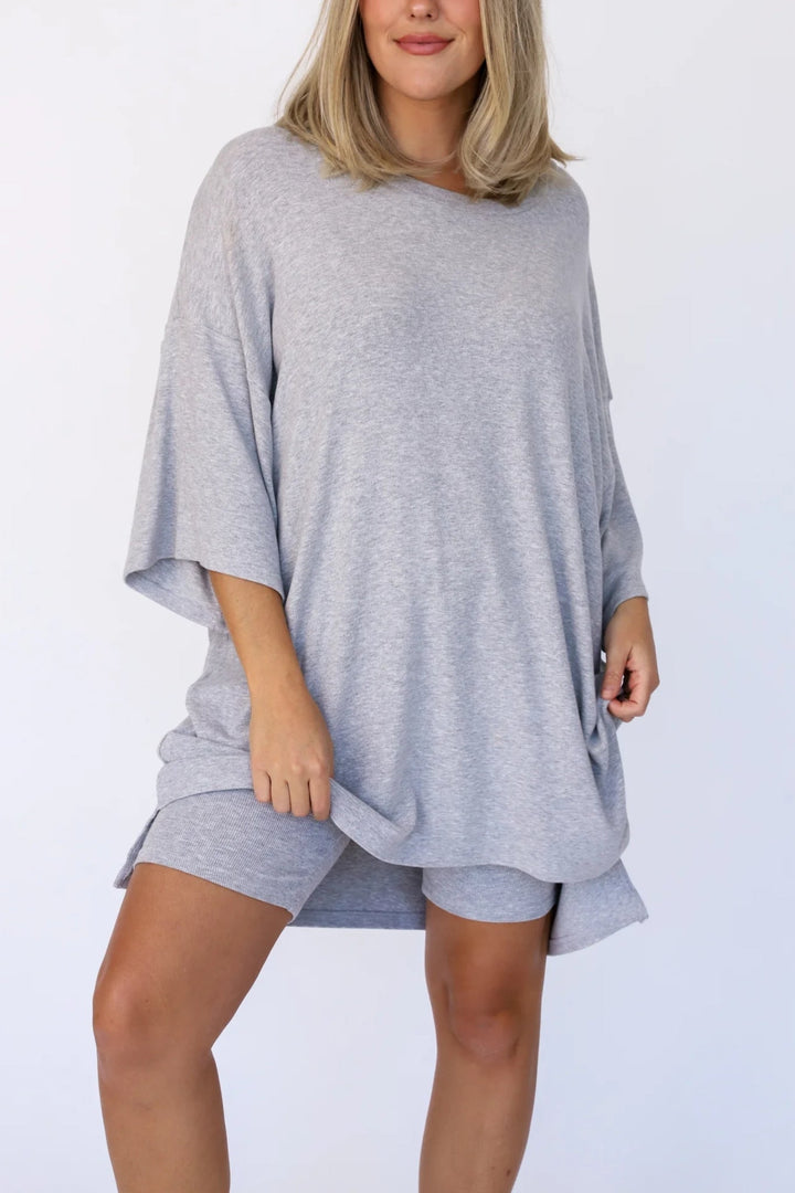 Conjunt de Camisa i Shorts Lounge Loafer per a Dones