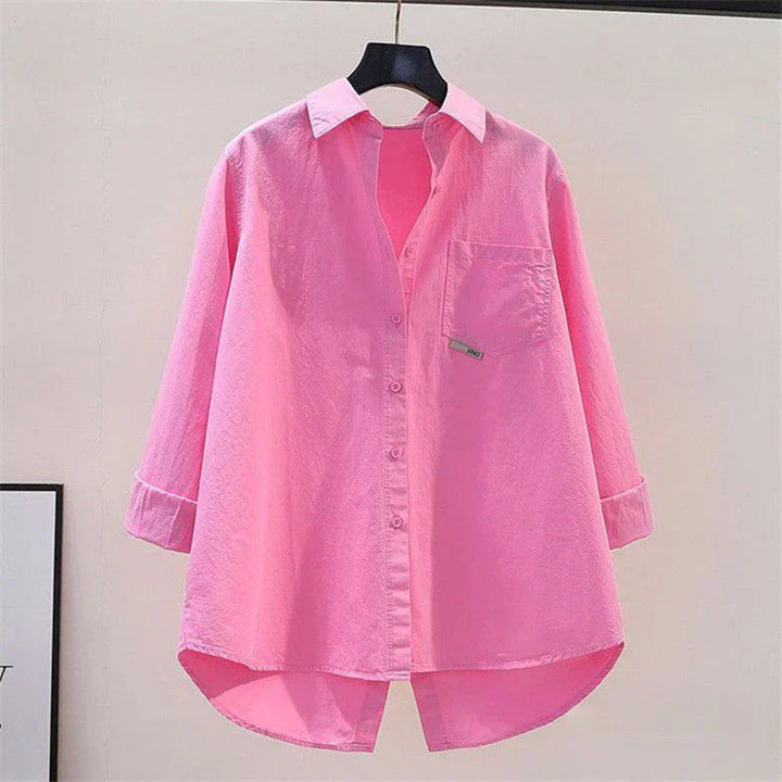 Dones | Camiseta-túnica de cotó en talla gran