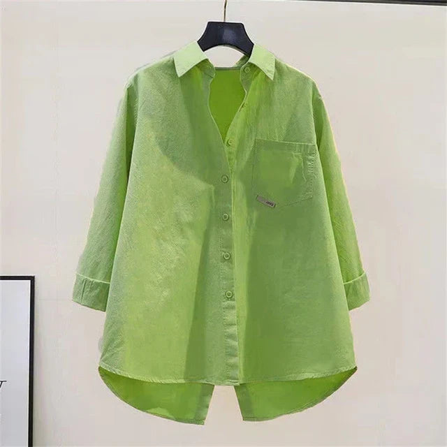 Dones | Camiseta-túnica de cotó en talla gran
