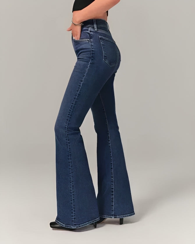 CARINA | Jeans de cintura alta i confort elàstic