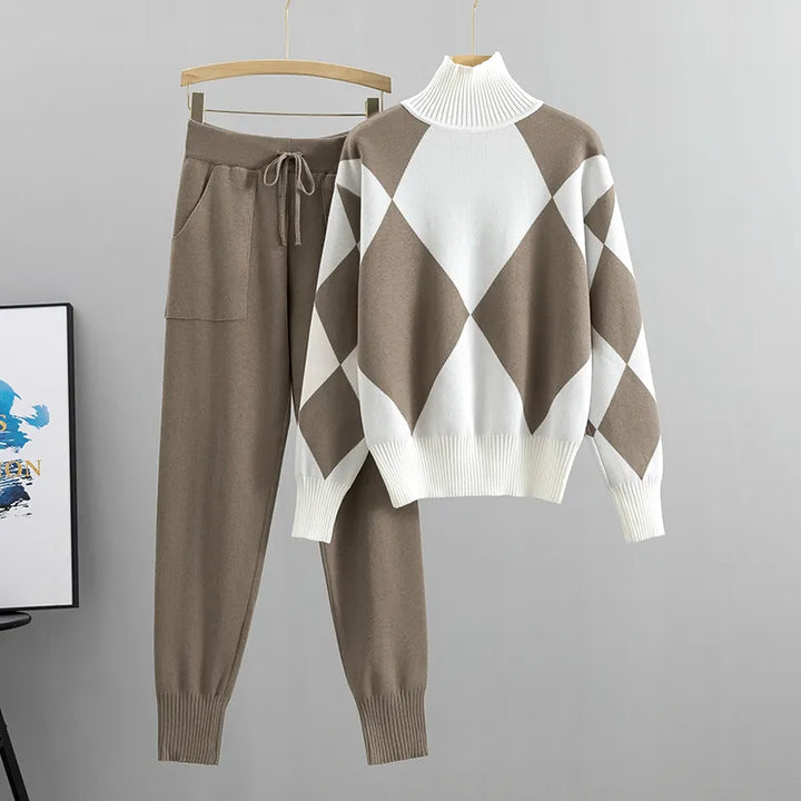 Mavilde - Conjunt Elegant | Suèter Suau + Pantalons Llargs