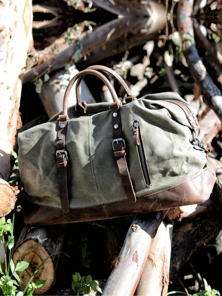 Winston | Maleta de cap de setmana d'estil vintage per a viatges