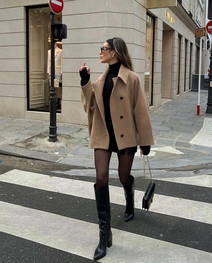 Jazzy | Abric de llana oversize per a looks d'hivern amb estil