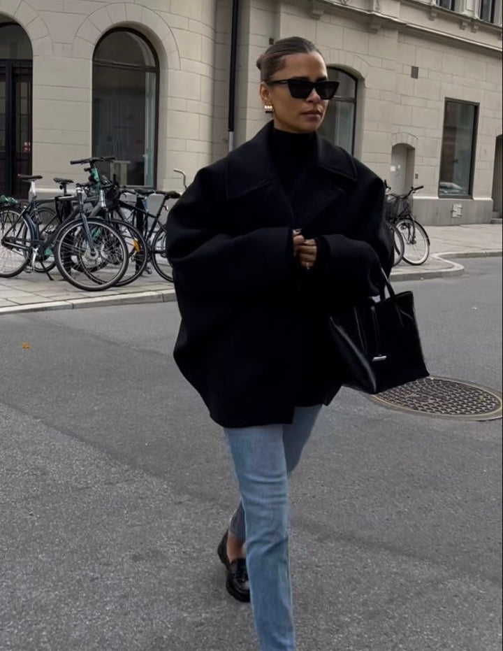 Jazzy | Abric de llana oversize per a looks d'hivern amb estil