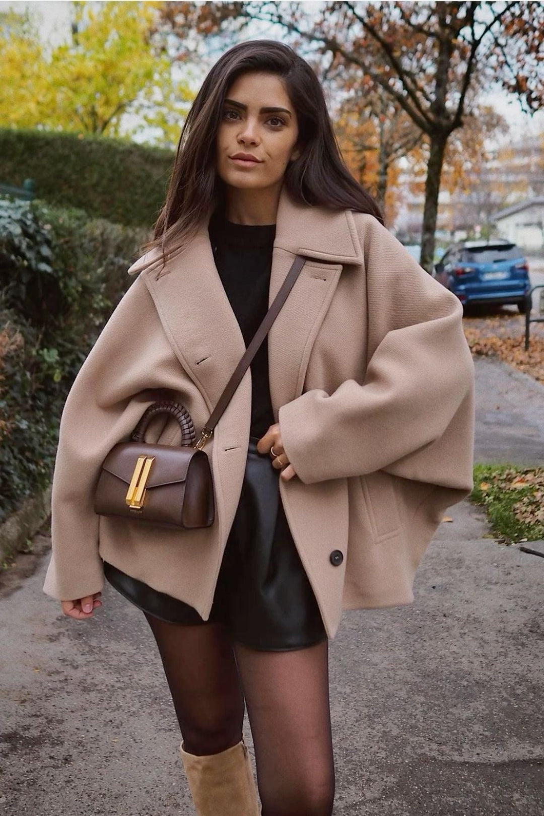 Jazzy | Abric de llana oversize per a looks d'hivern amb estil