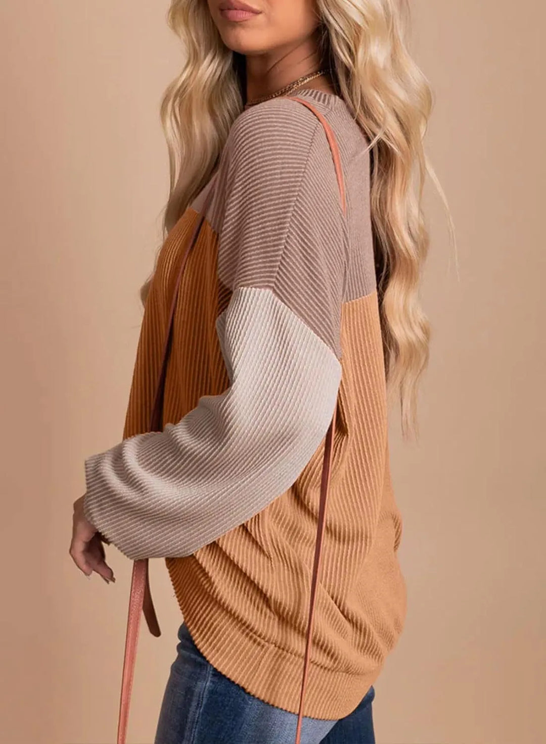 Jantine | Suèter casual amb coll rodó