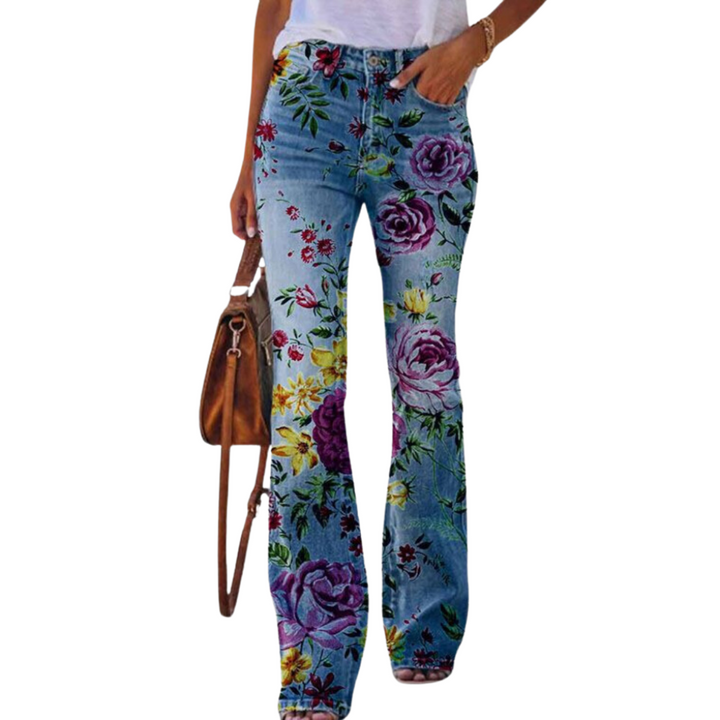 Luna | Bonics pantalons de campana amb botons de moda