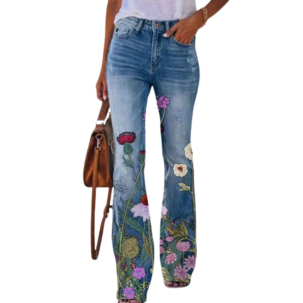 Luna | Bonics pantalons de campana amb botons de moda