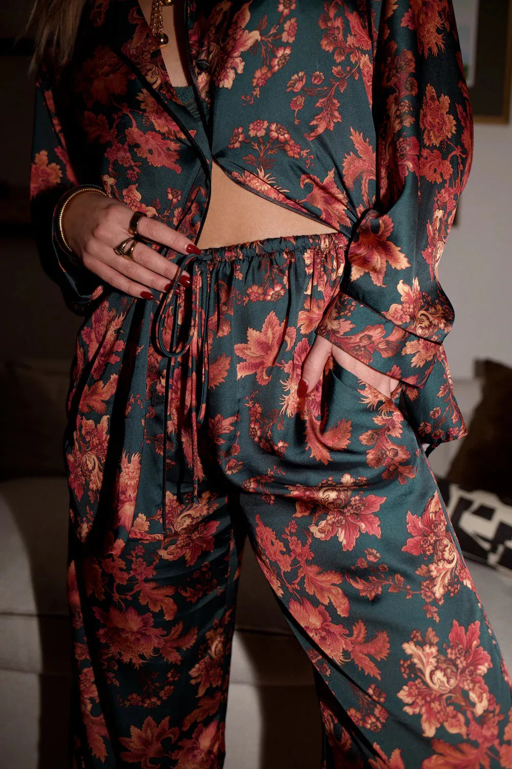 LOTUS | Conjunt de pijama de cotó per a nits tranquil·les i comoditat