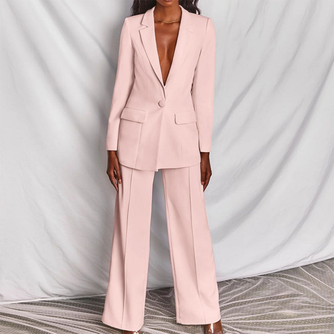 Conjunt Lorel de Blazer i Pantalons per a Looks de Negoci i Temps Lliure