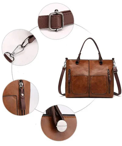 ROSALIE | Bossa de cuir elegant amb detalls