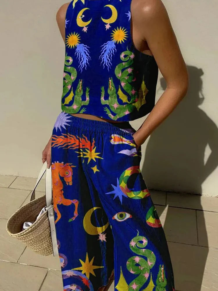 Conjunt de Dona Marisol de Cotó Bunte per a looks de lleure assolellats