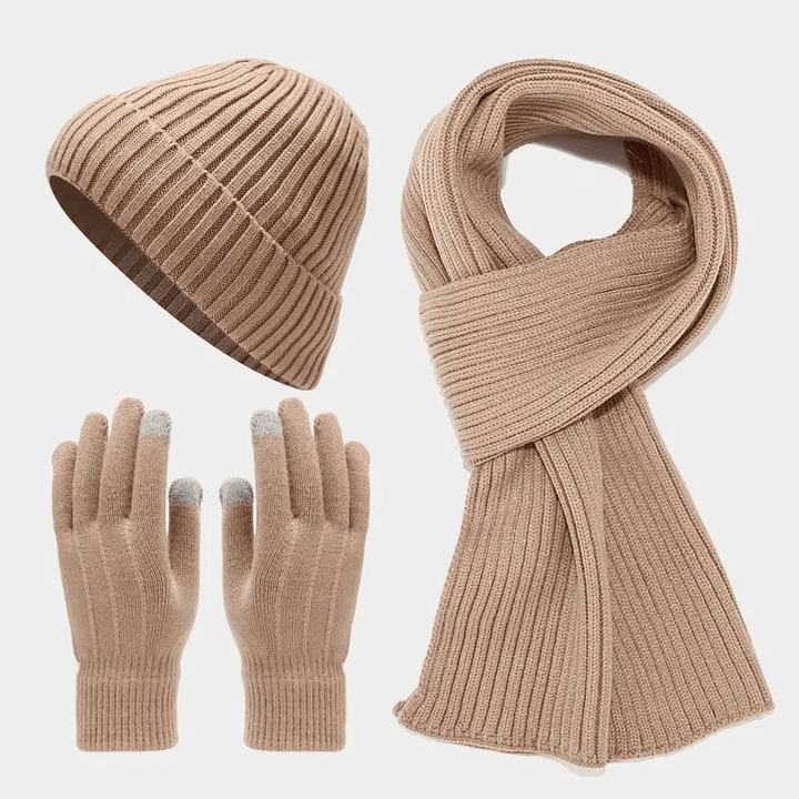 MERINO | Conjunt d'accessoris de llana unisex per a la tardor i l'hivern