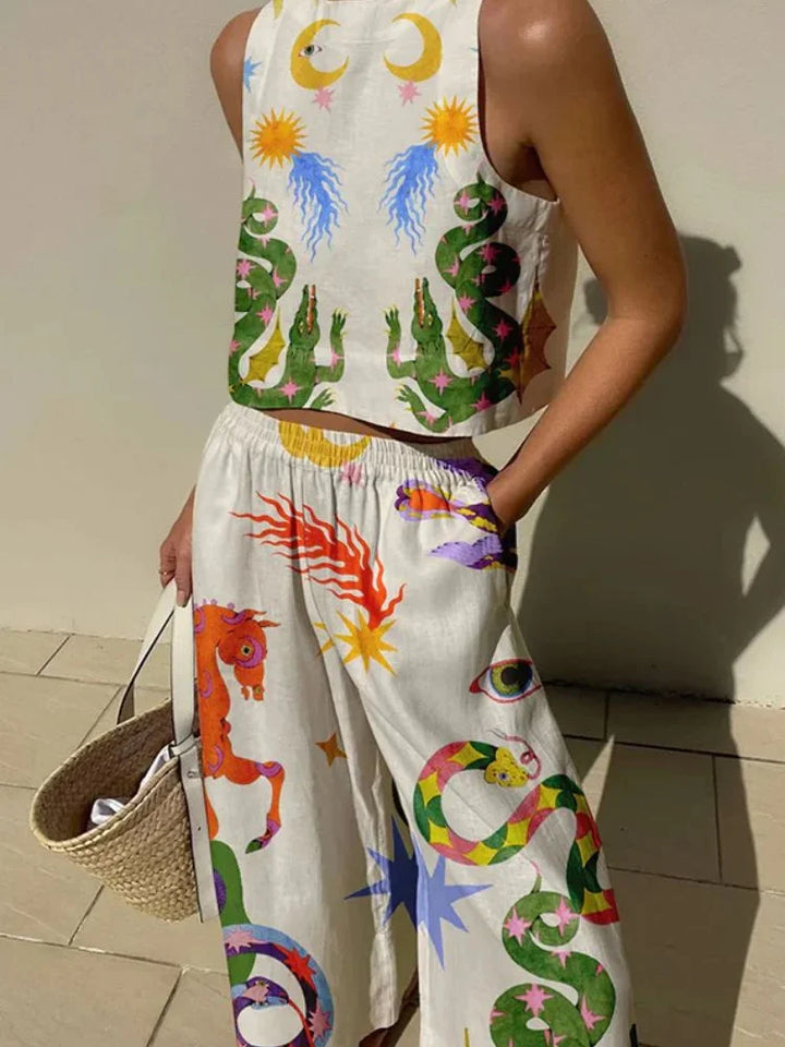 Conjunt de Dona Marisol de Cotó Bunte per a looks de lleure assolellats