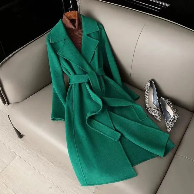 Inez | Abric de llana clàssic amb línies elegants