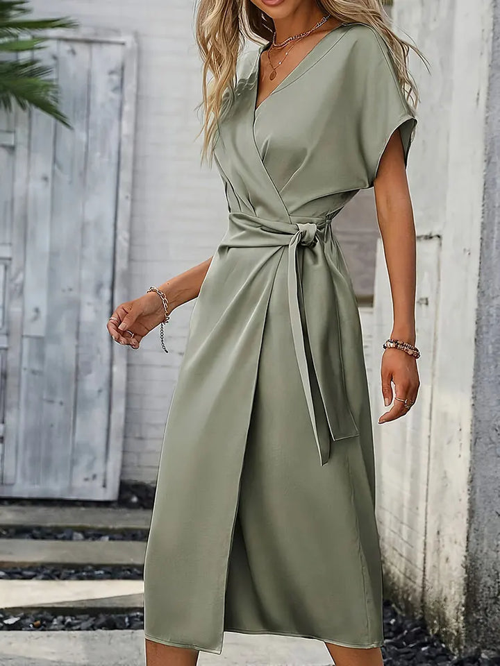 Maxine | Vestit llarg Maxikleid amb silueta femenina