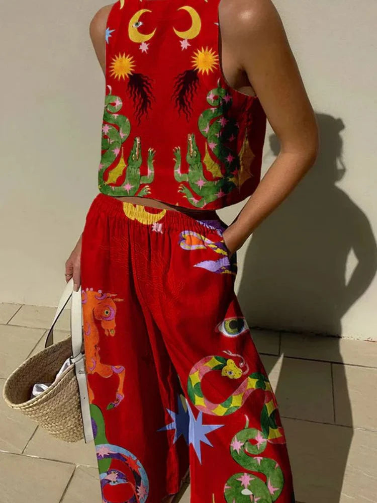 Conjunt de Dona Marisol de Cotó Bunte per a looks de lleure assolellats