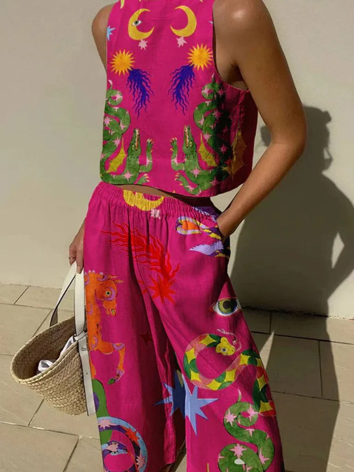 Conjunt de Dona Marisol de Cotó Bunte per a looks de lleure assolellats