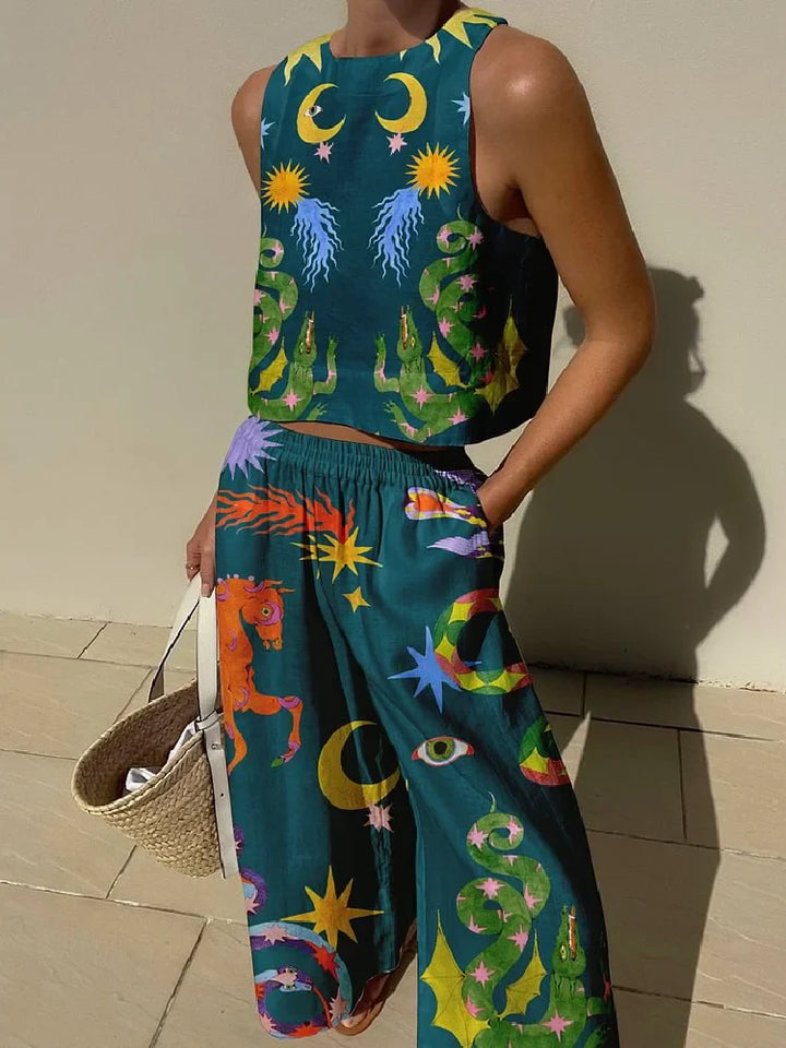 Conjunt de Dona Marisol de Cotó Bunte per a looks de lleure assolellats