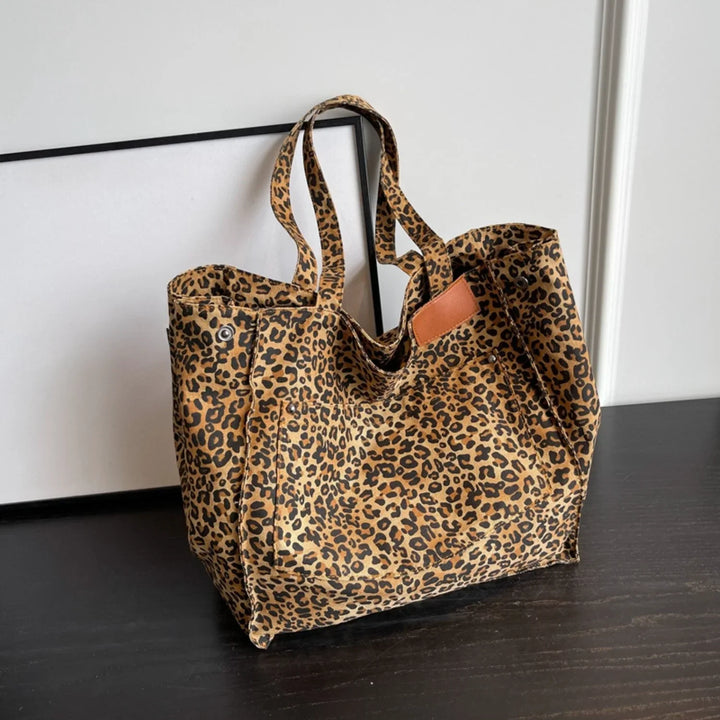 Marlene | Shopper espaiós amb un elegant patró de lleopard