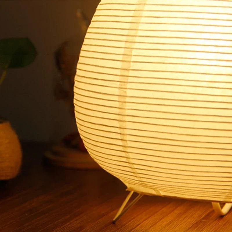 Làmpada Led de Fanalet de Paper d'Arròs Nikko