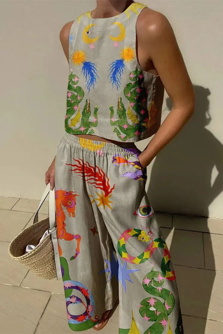 Conjunt de Dona Marisol de Cotó Bunte per a looks de lleure assolellats