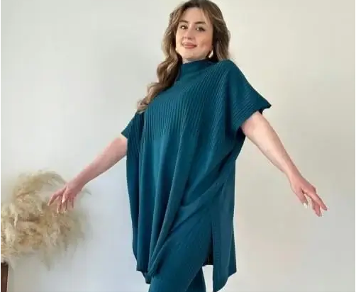 Asimètric Oversize | Conjunt de Túnica – Còmode i Estilós