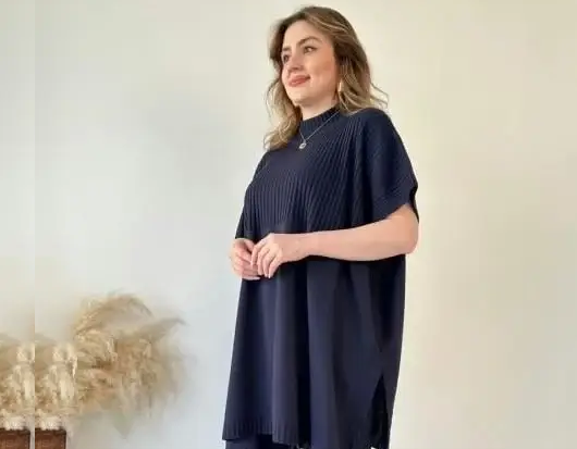 Asimètric Oversize | Conjunt de Túnica – Còmode i Estilós