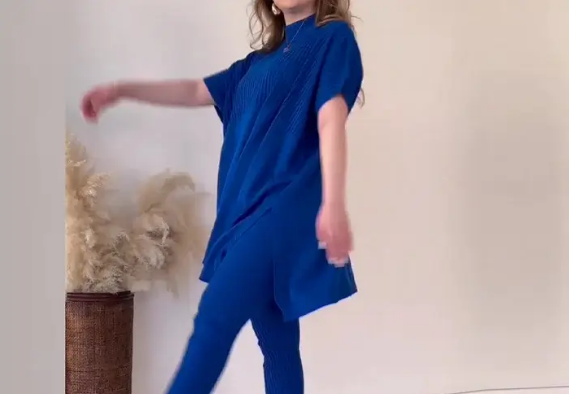 Asimètric Oversize | Conjunt de Túnica – Còmode i Estilós