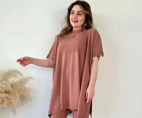 Asimètric Oversize | Conjunt de Túnica – Còmode i Estilós