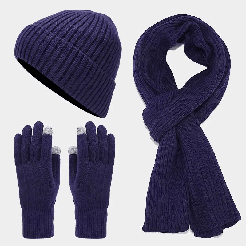 MERINO | Conjunt d'accessoris de llana unisex per a la tardor i l'hivern