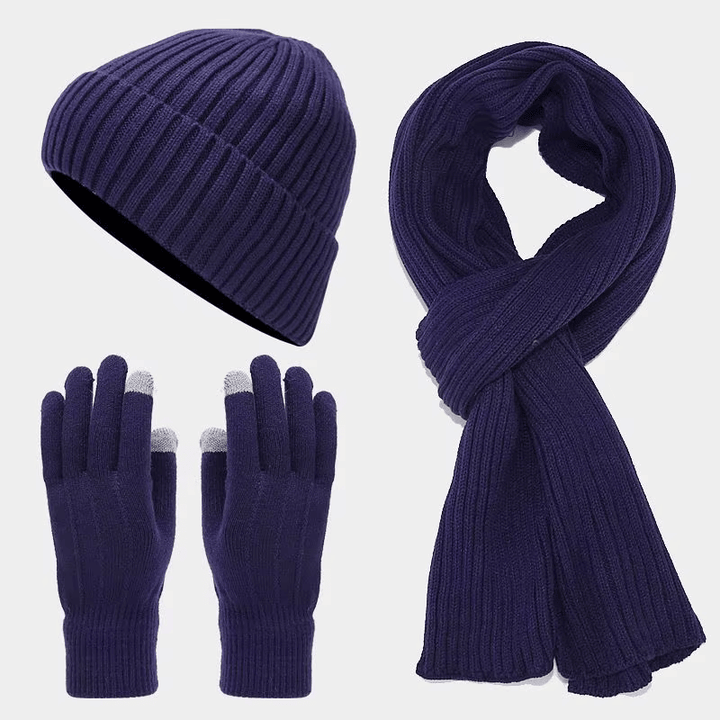 MERINO | Conjunt d'accessoris de llana unisex per a la tardor i l'hivern