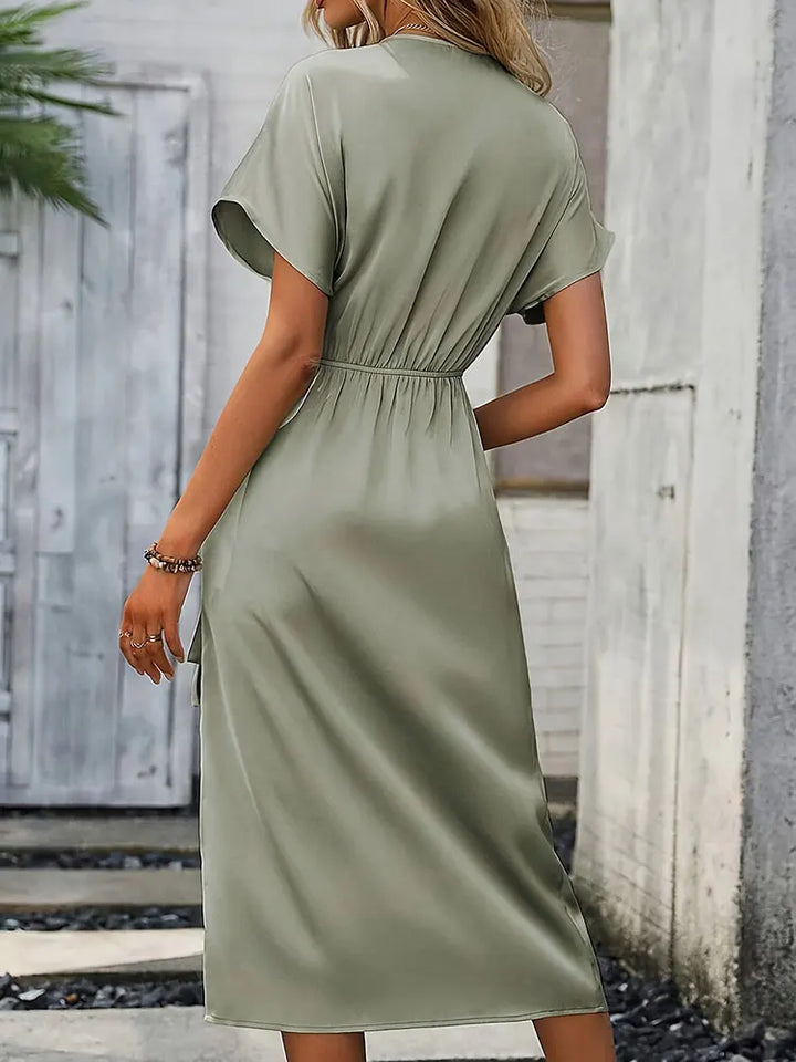 Maxine | Vestit llarg Maxikleid amb silueta femenina