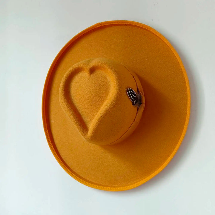 Barret Amore Fedora Herz per a looks romàntics d'estiu
