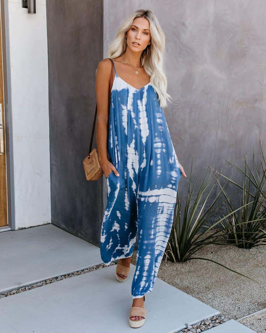 ARIA | Elegant overall de tie-dye per a dones