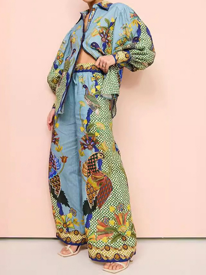 Conjunt Phoenix de dues peces | Samarreta i pantalons amb impressió gràfica