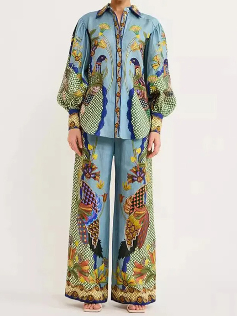 Conjunt Phoenix de dues peces | Samarreta i pantalons amb impressió gràfica