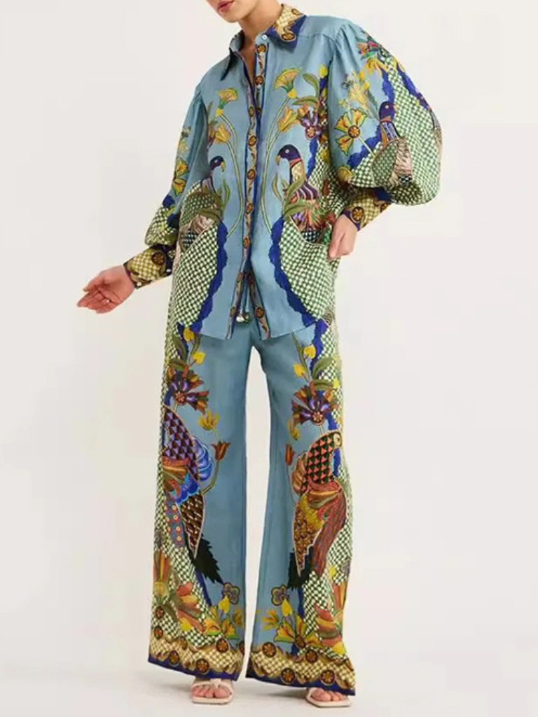 Conjunt Phoenix de dues peces | Samarreta i pantalons amb impressió gràfica