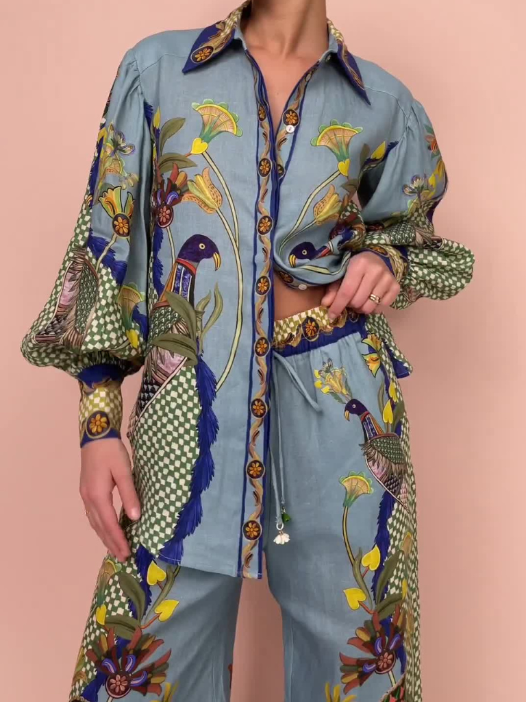 Conjunt Phoenix de dues peces | Samarreta i pantalons amb impressió gràfica