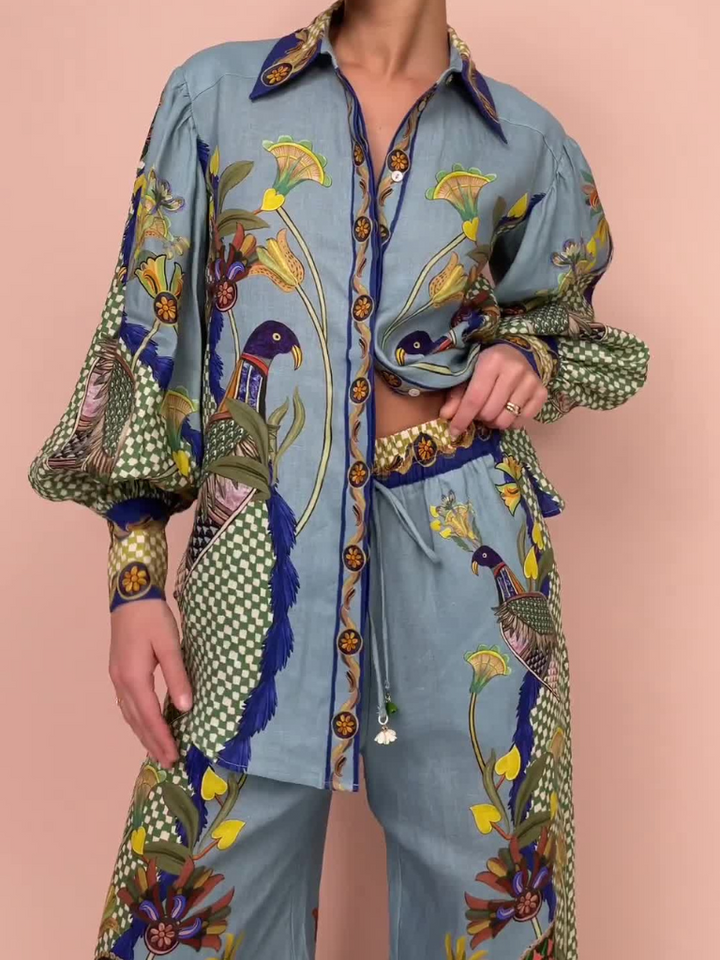 Conjunt Phoenix de dues peces | Samarreta i pantalons amb impressió gràfica