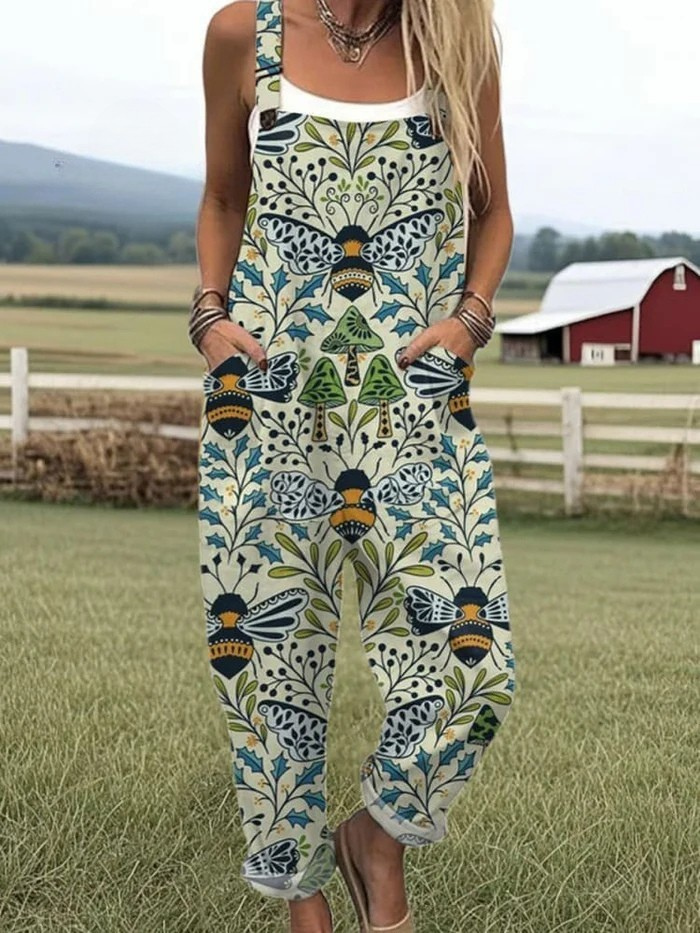 Heidi | Jumpsuit elegant amb estampat vintage